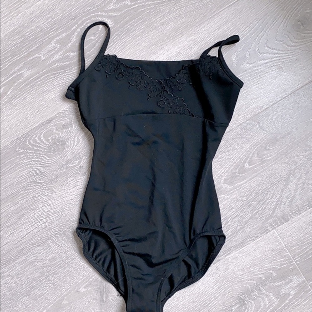 Bloch black ballet leaotard